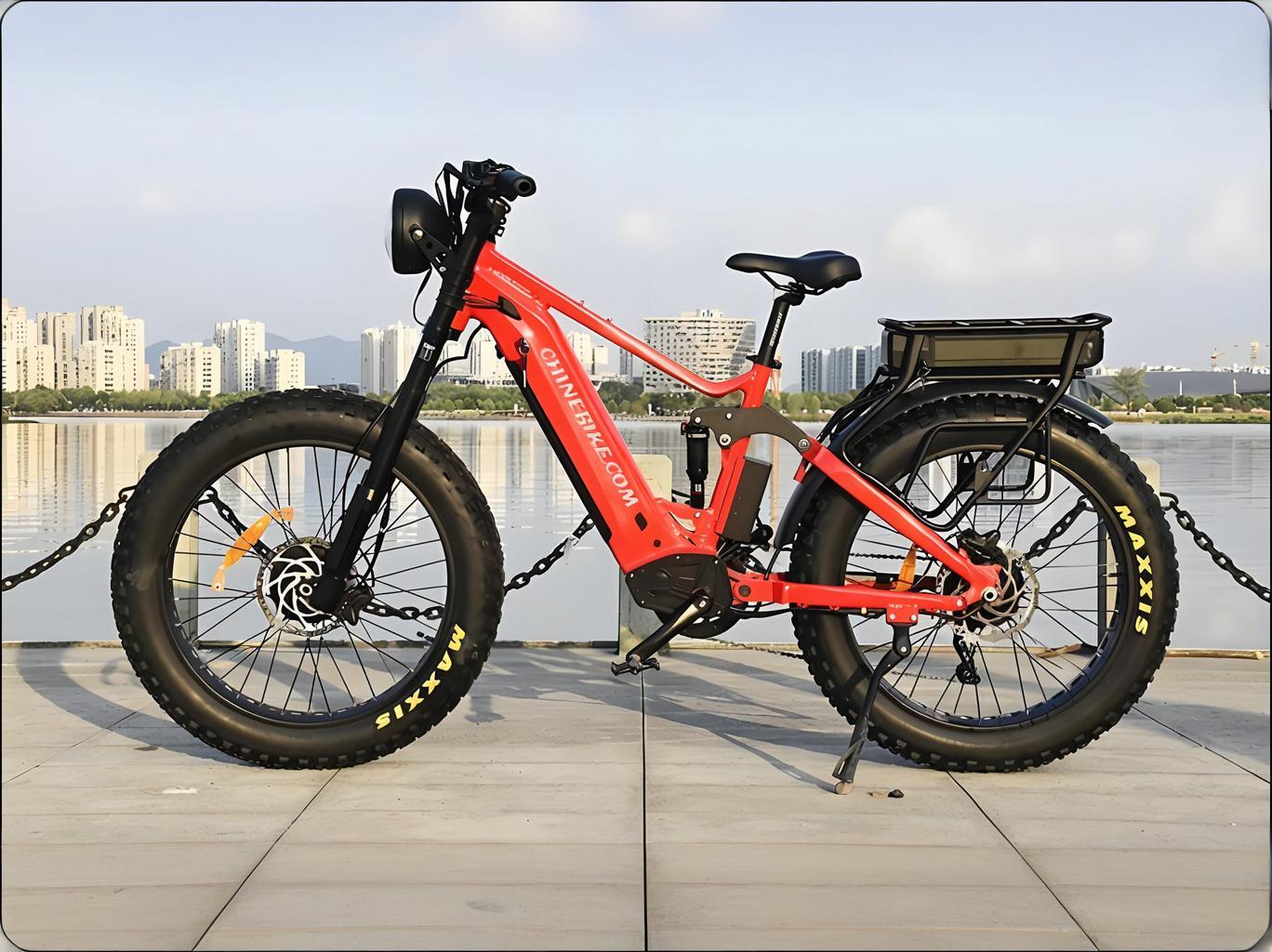 A mountain eBike (electric mountain bike) is designed for off-road cycling