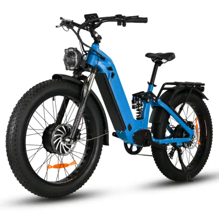 A mountain eBike (electric mountain bike) is designed for off-road cycling