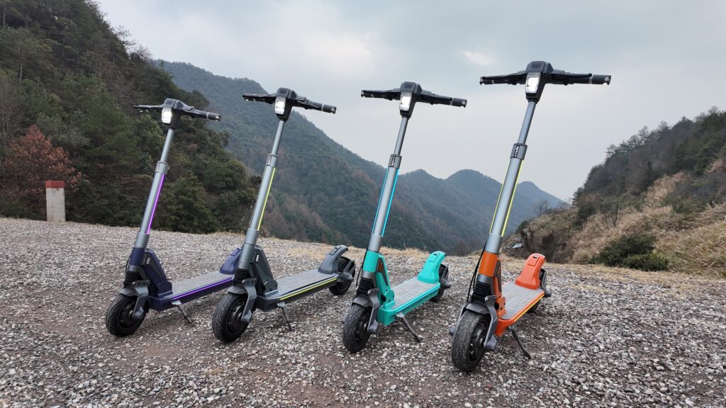 High-end electric scooters for e-mobility