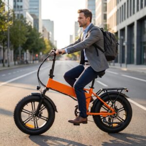 TMS03  20 Inch  500W 48V 13Ah Long Range Commuting Ebike with LCD Display